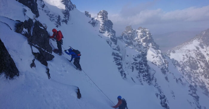 Winter Climbing Scotland