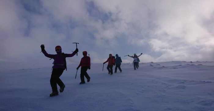 Winter Climbing Scotland